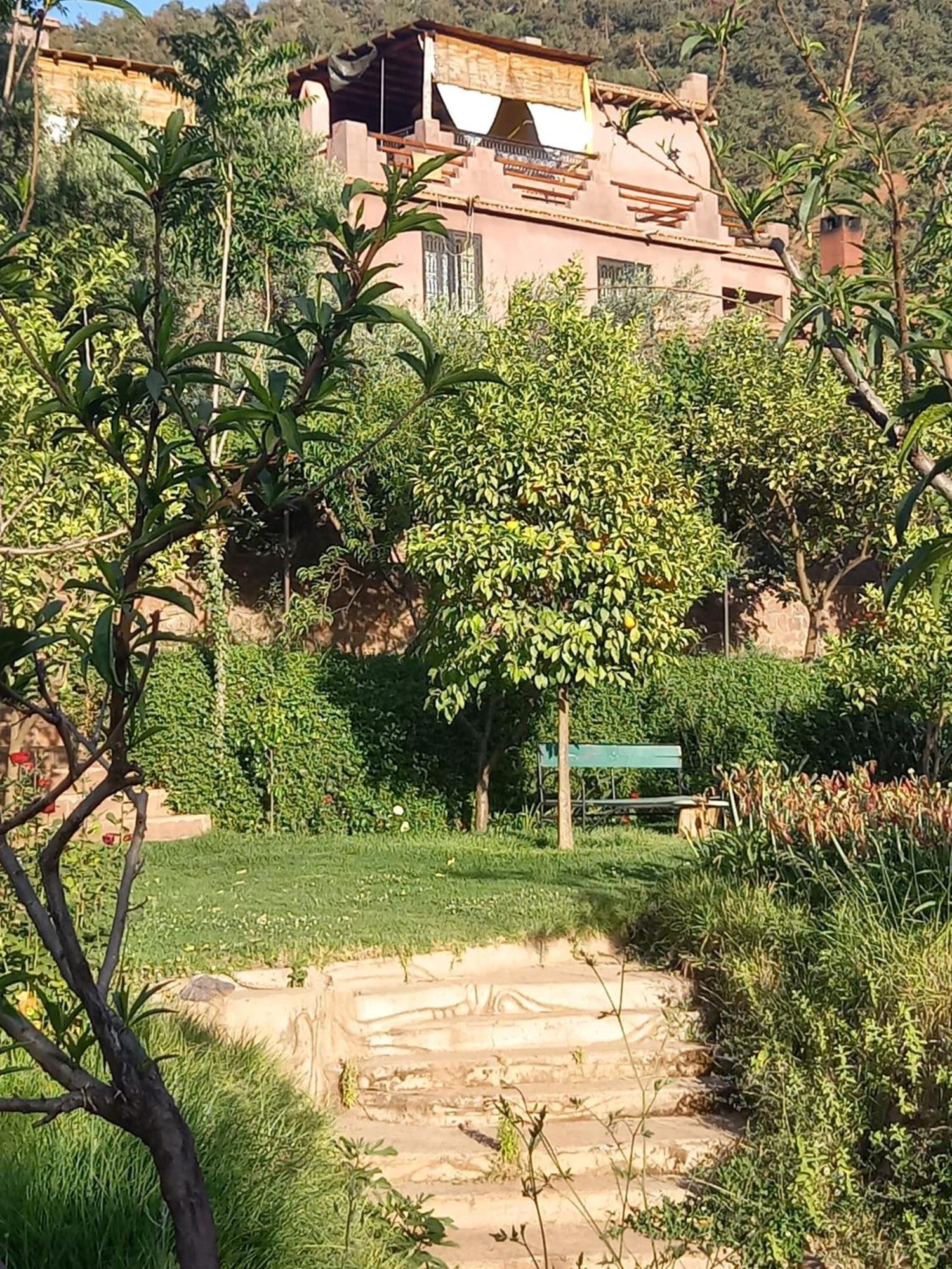 Ourika Timalizene Le Jardin Des Delices Hotel Tamezindert Exterior foto